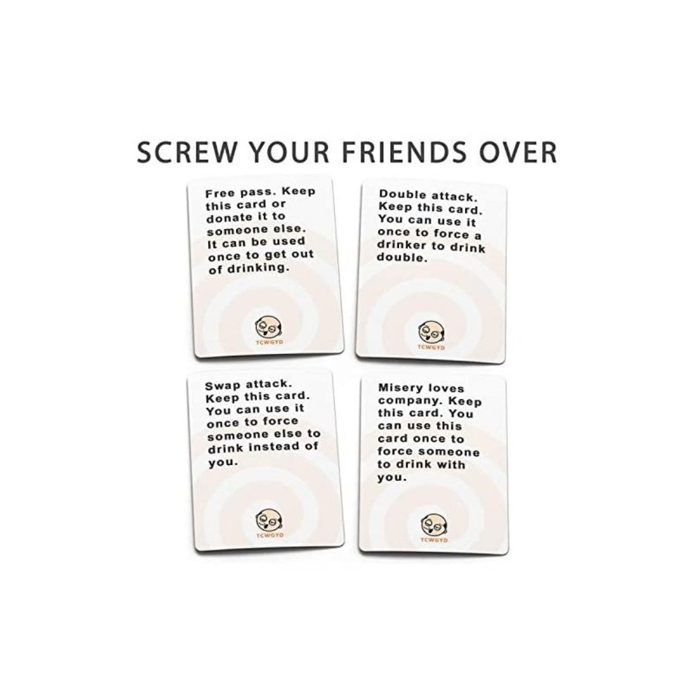 2 Pack Card Game Adult Drinking Party Drunk Alcohol Christmas Stocking Stuffer - Picture 10 of 10